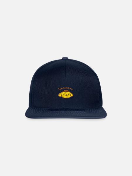Pompompurin Stick Portrait - Snapback Cap - Navy/Navy