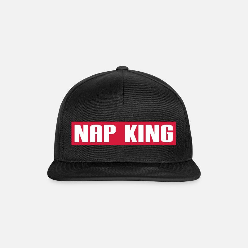 NAP KING - Snapback Cap - black/black