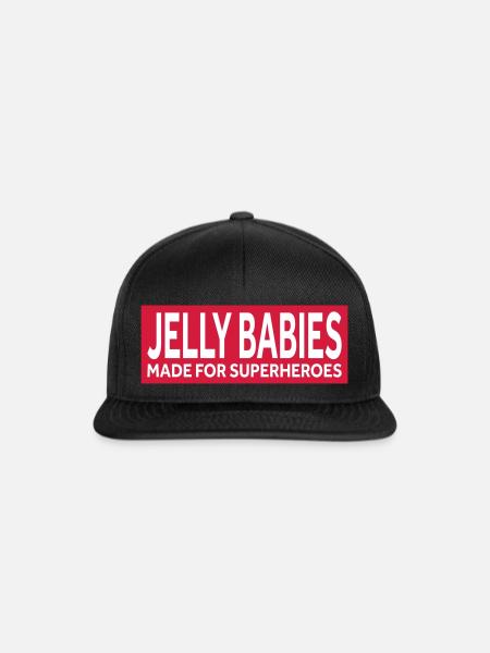 JELLY BABIES - MADE FOR SUPERHEROES - Snapback Cap - Schwarz/Schwarz