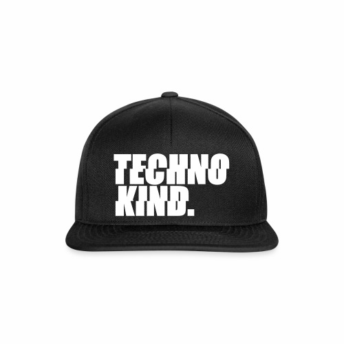 Techno Kind Rave Kultur Berlin Vinyl Progressive - Snapback Cap