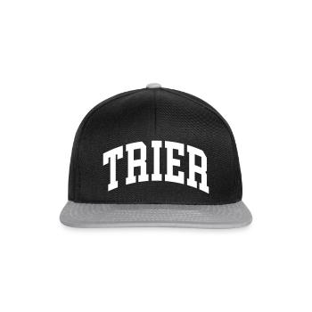 Trier - Snapback Cap - Schwarz/Grau - Vorne
