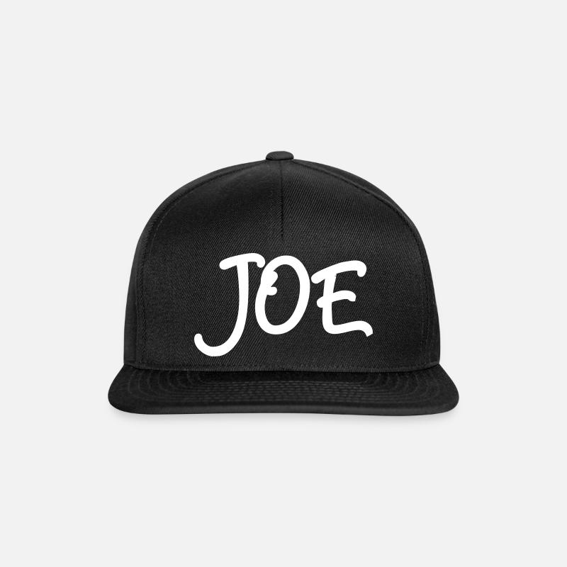Joe - Casquette snapback - noir/noir