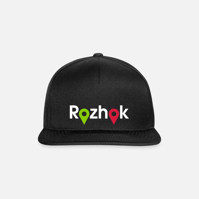 PUBG Imprimer "Rozhok" - Casquette snapback - noir/noir