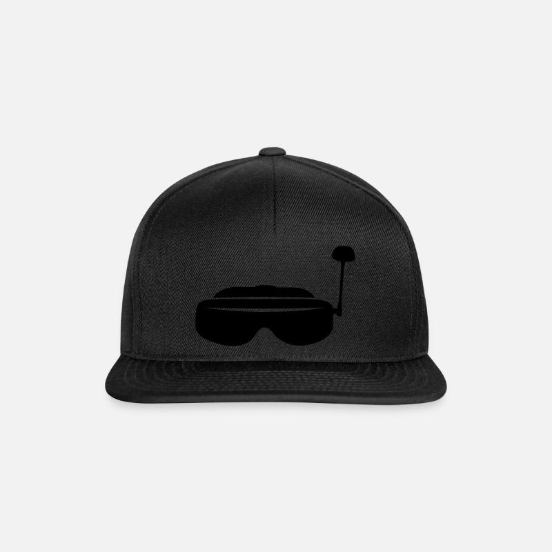 Eyewear FPV - Snapback Cap - black/black