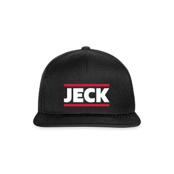 JECK | KÖLN | KARNEVAL - Snapback Cap - Schwarz/Schwarz - Vorne