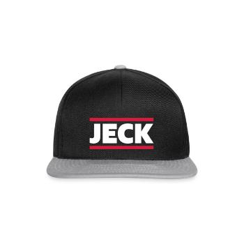 JECK | KÖLN | KARNEVAL - Snapback Cap - Schwarz/Grau - Vorne