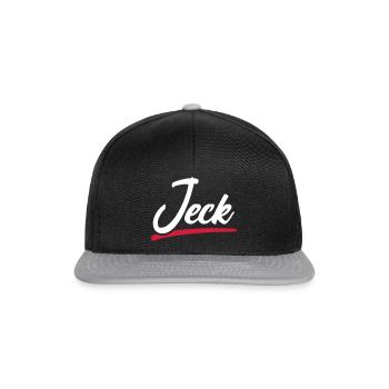 JECK | KÖLN | RHEINLAND - Snapback Cap - Schwarz/Grau - Vorne
