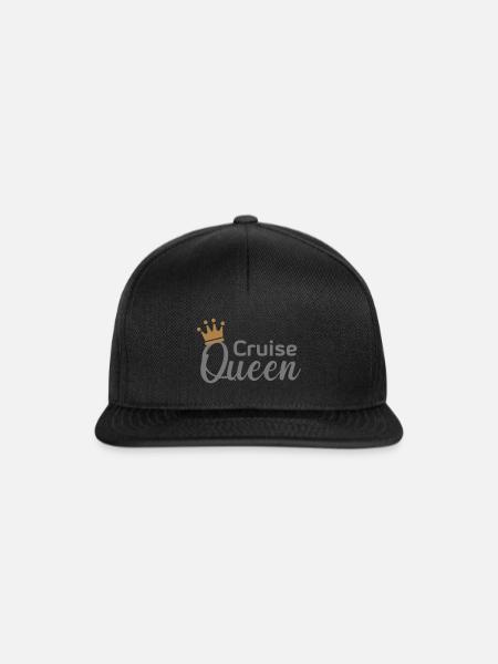 Cruise Queen - Snapback Cap - Schwarz/Schwarz
