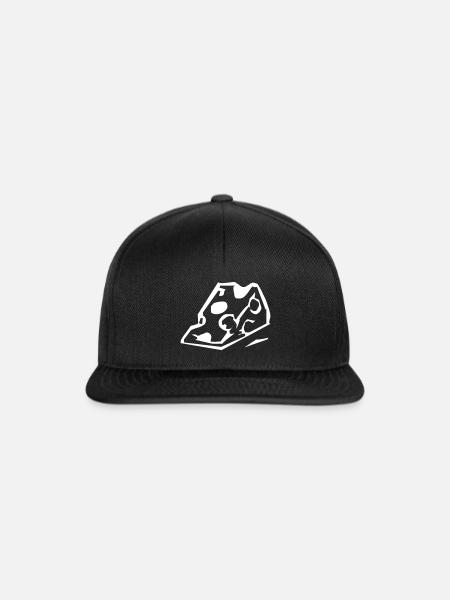 Käse - Snapback Cap - Schwarz/Schwarz