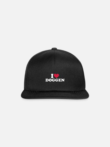 Dogge - Snapback Cap - Schwarz/Schwarz