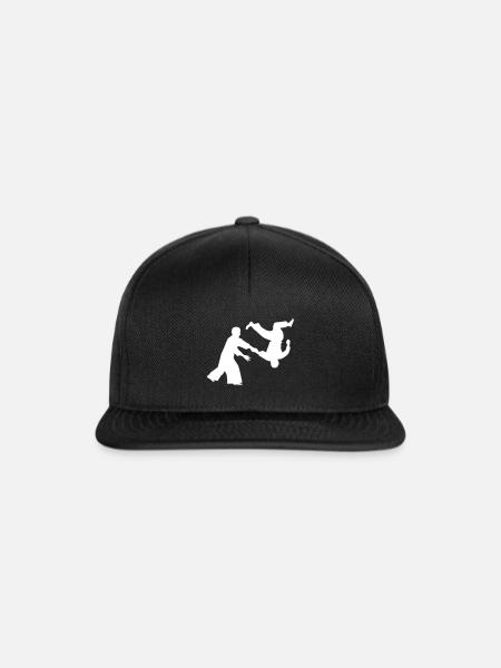 Aikido - Snapback Cap - Schwarz/Schwarz