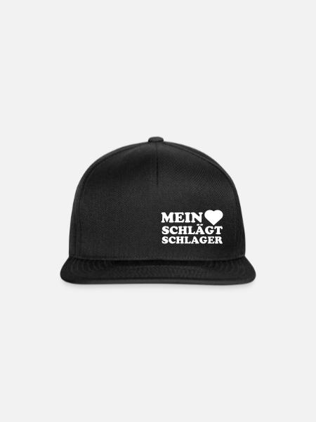 Snapback Cap - Snapback Cap - Schwarz/Schwarz