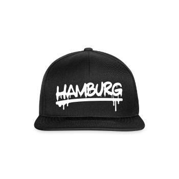 Hambourg - Casquette snapback - noir/noir - Devant