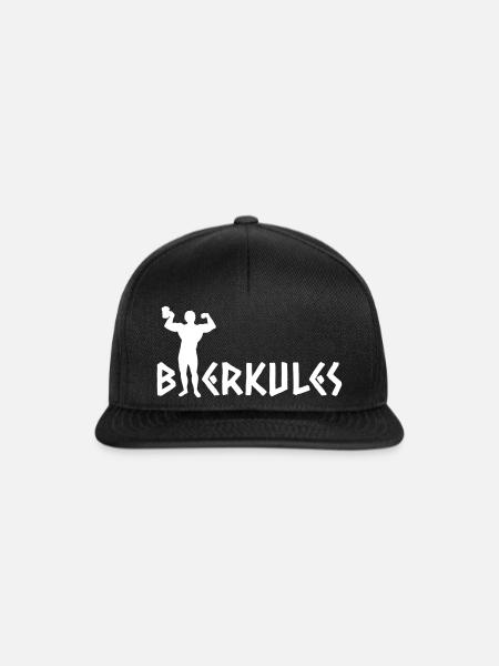 Bierkules - Snapback Cap - Schwarz/Schwarz