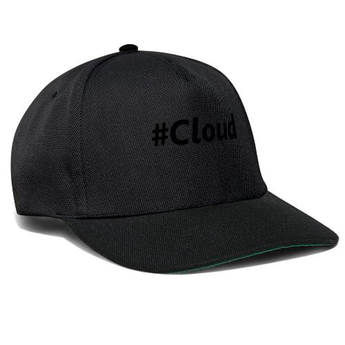 #Cloud black - Snapback Cap