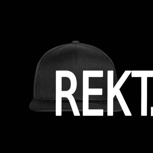REKT - Snapback cap