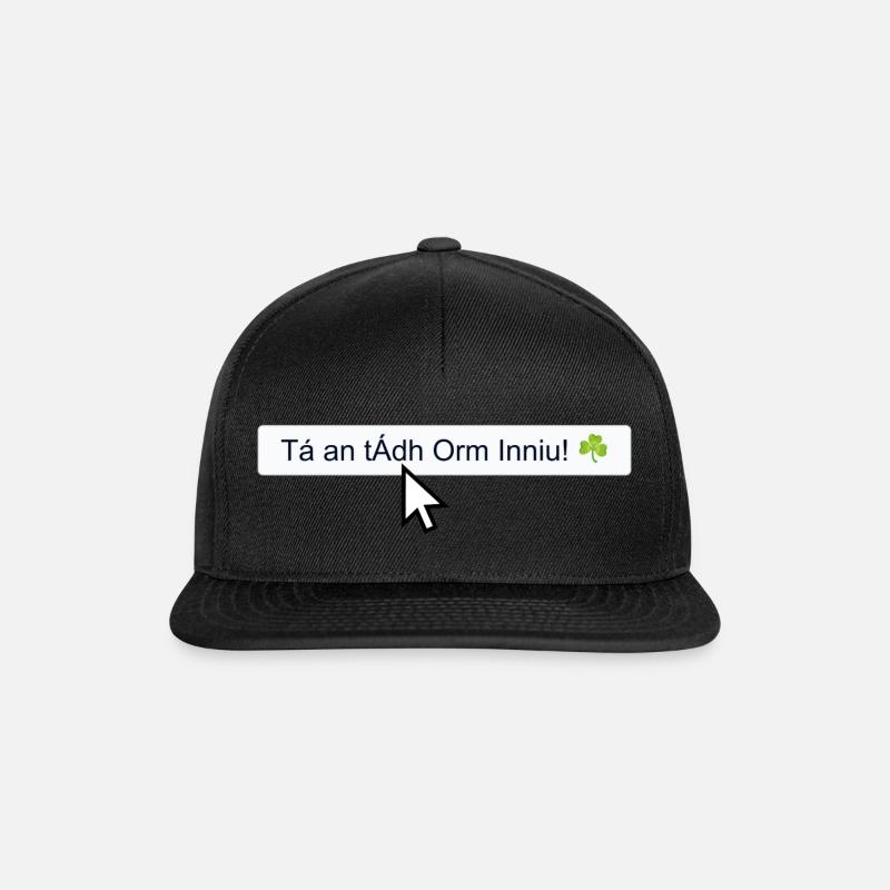 Tá an tÁdh Orm Inniu! ☘️ - Casquette snapback - noir/noir