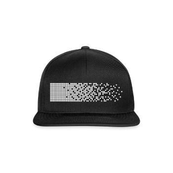 Défragmentation - Casquette snapback - noir/noir - Devant