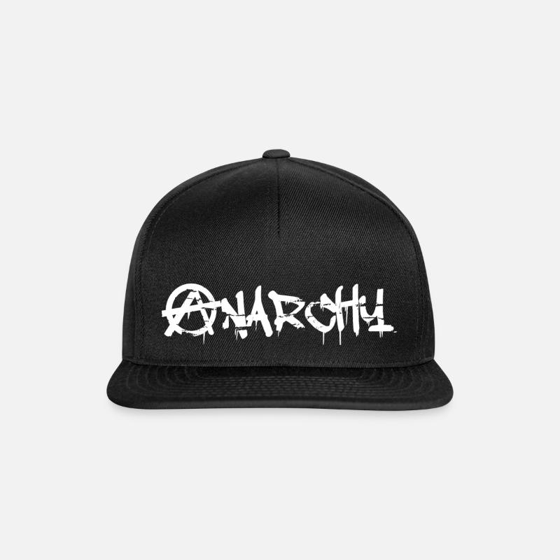Anarchy - Snapback Cap - black/black