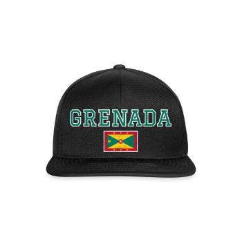 Grenada - Snapback Cap - black/black - Front