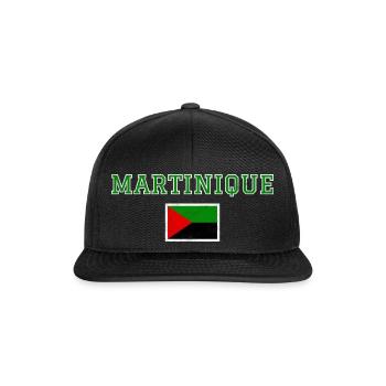 Martinique - Casquette snapback - noir/noir - Devant
