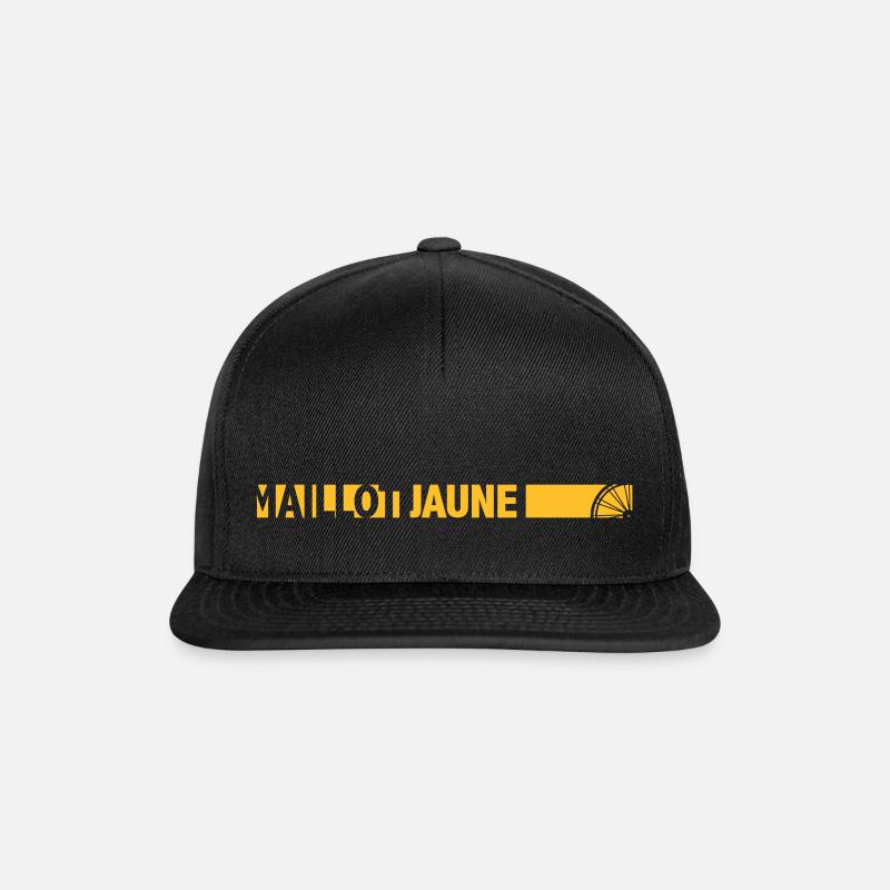 Maillotjaune - Snapback Cap - Schwarz/Schwarz