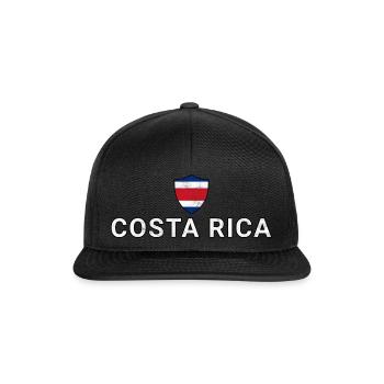 Costa Rica - Snapback Cap - Schwarz/Schwarz - Vorne