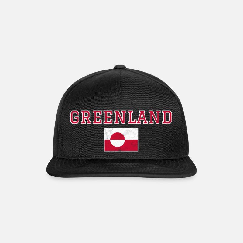 Grönland - Snapback Cap - Schwarz/Schwarz
