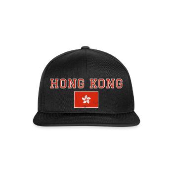 Hong Kong - Casquette snapback - noir/noir - Devant