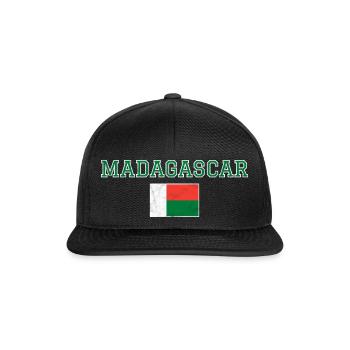 Madagascar - Casquette snapback - noir/noir - Devant