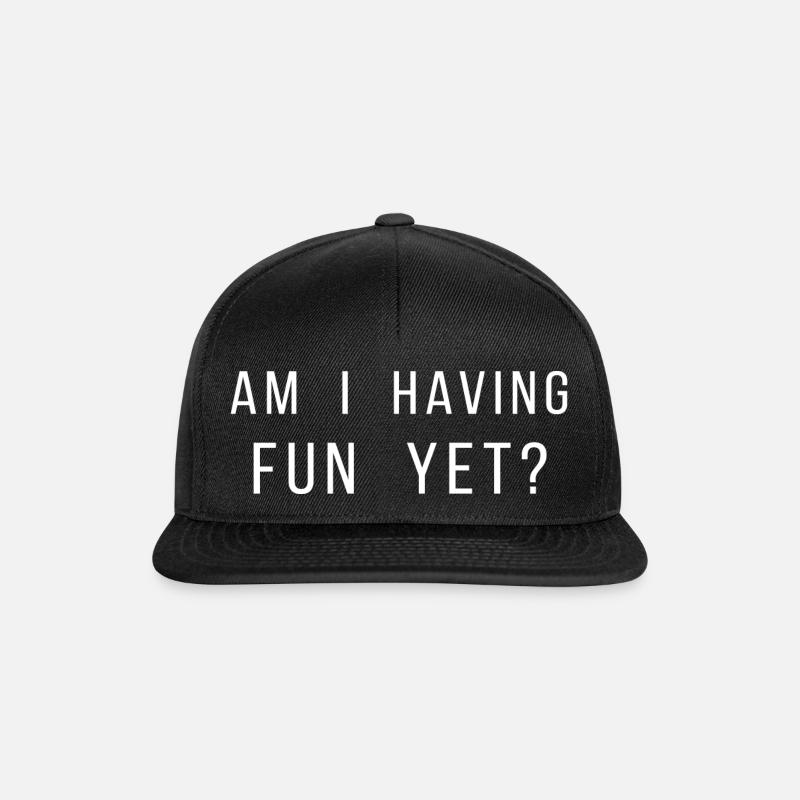 Fun - Casquette snapback - noir/noir