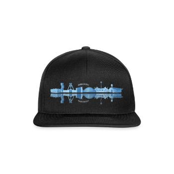 Bochum - Snapback Cap - Schwarz/Schwarz - Vorne