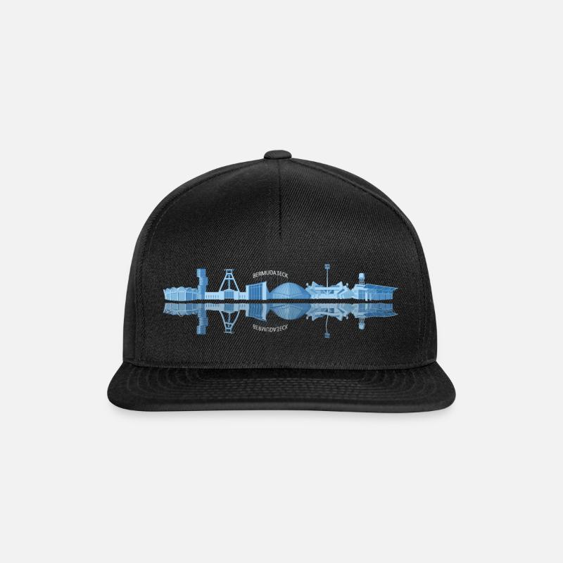 Bochum - Snapback Cap - Schwarz/Schwarz