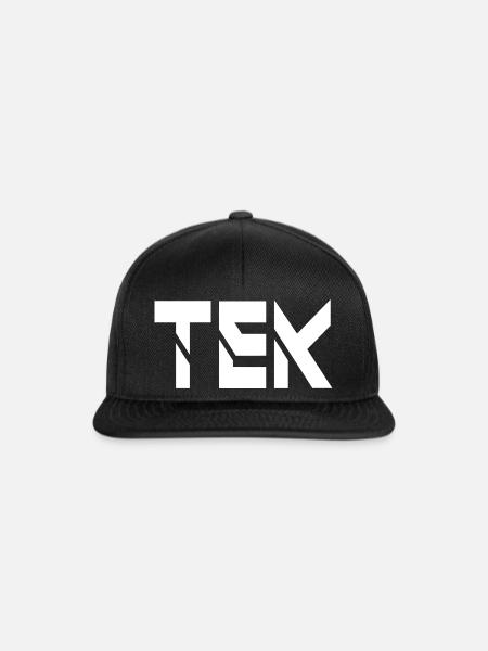 Tek - Snapback Cap - Schwarz/Schwarz