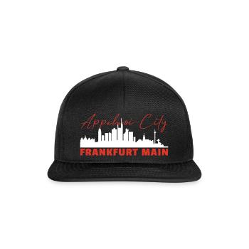 Frankfurt am Main Äppelwoi City - Casquette snapback - noir/noir - Devant