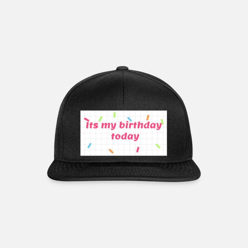 Birthday - Snapback Cap - black/black