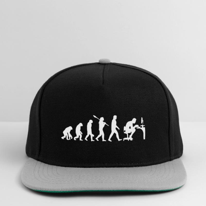Programmierer - Evolution - PC - Informatiker Snapback Cap