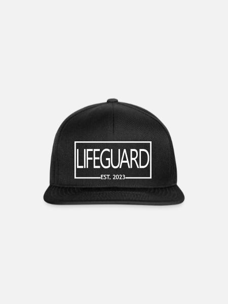Rettungsschwimmer Est. 2023 Absolvent Rettungsschwimmer Student - Snapback Cap - Schwarz/Schwarz