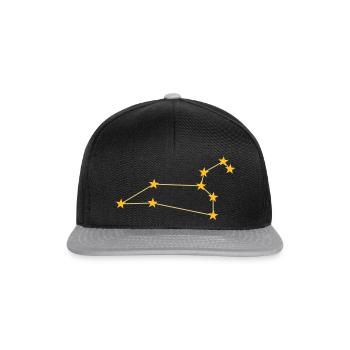 Constellation Leo - Snapback Cap - black/grey - Front