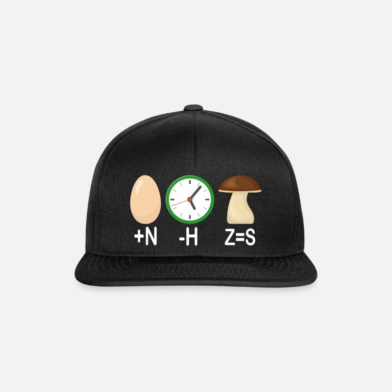 Ein Urpils - Bilderrätsel Bier Saarland - Snapback Cap - Schwarz/Schwarz