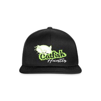Catfish Hunter - Snapback Cap - Schwarz/Schwarz - Vorne