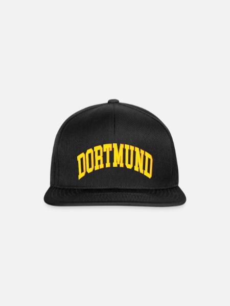 Dortmund - Snapback Cap - Schwarz/Schwarz