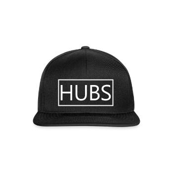 Hubs Matching Couple Engagement Wedding Honeymoon - Snapback Cap - black/black - Front