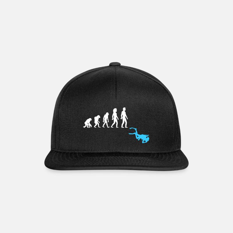 Tauchen Taucher Evolution - Snapback Cap - Schwarz/Schwarz