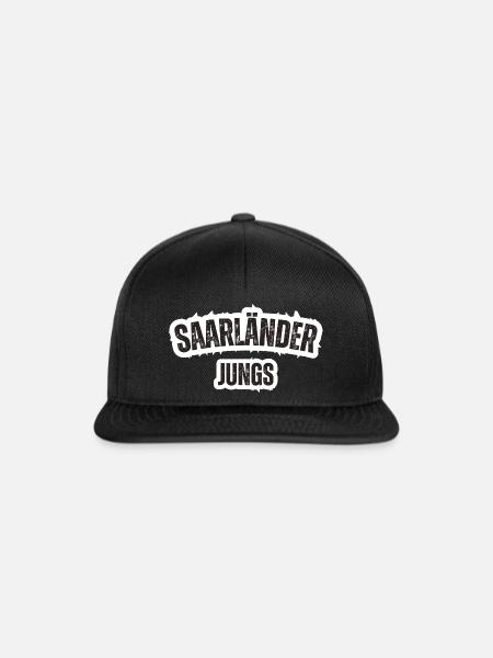 Saarländer - Snapback Cap - Schwarz/Schwarz