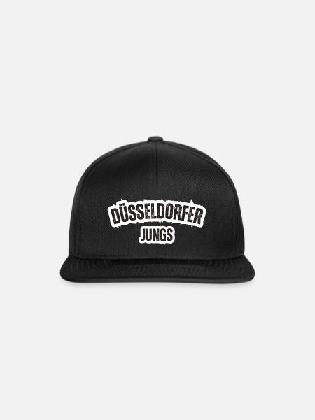 Düsseldorfer Jungs - Snapback Cap - Schwarz/Schwarz