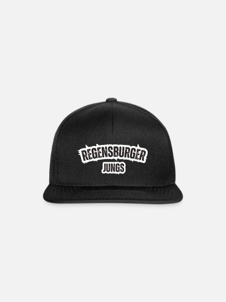 Regensburger Jungs - Snapback Cap - Schwarz/Schwarz