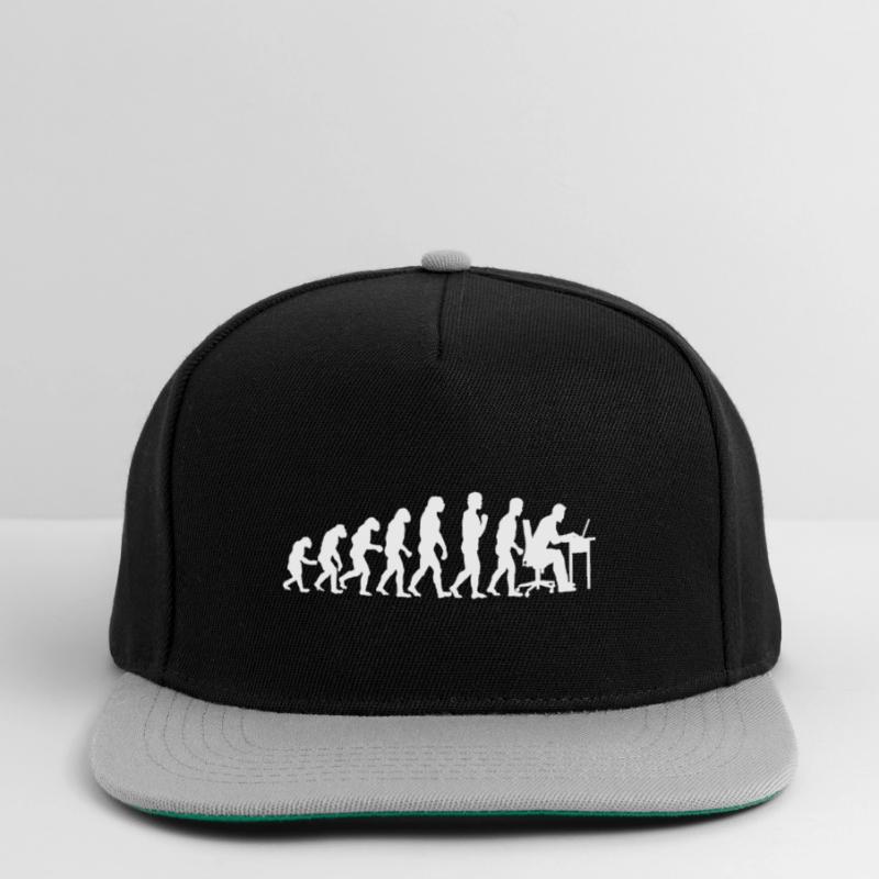 Evolution Technicien Informatique Programmation Nerd Casquette snapback
