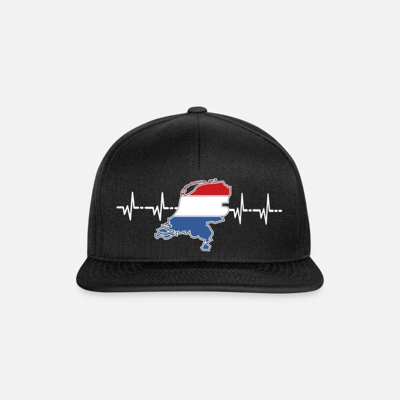 Netherlands - Snapback Cap - black/black