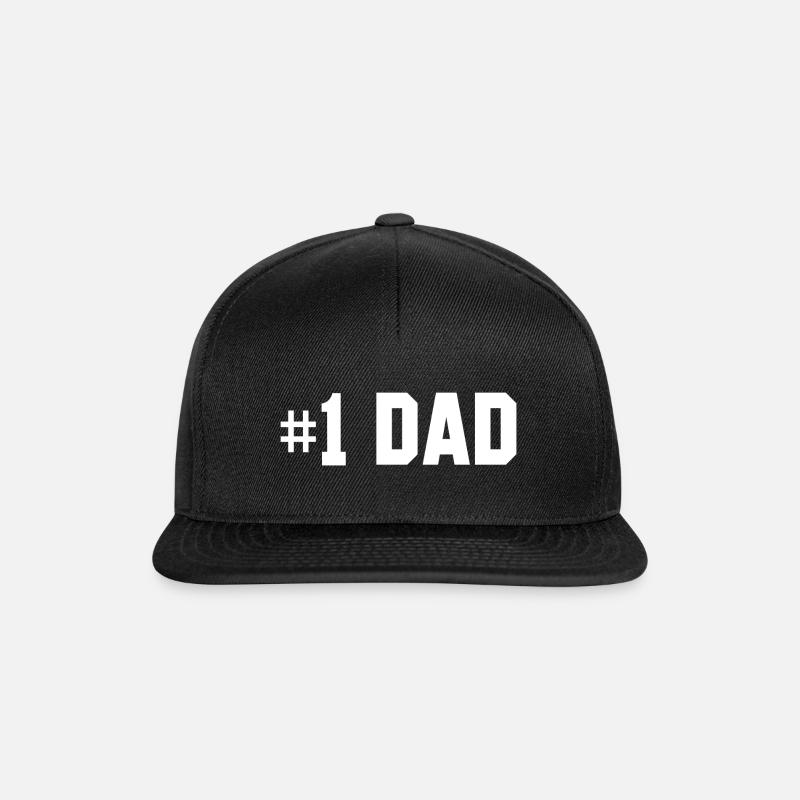Far nummer et - Snapback Cap - sort/sort